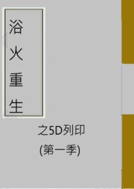 浴火重生之5D列印 (第一季)
